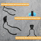 String Trimmer Hanger, Weedeater Rack, Garage Wall Power Tool Hooks, Utility Hooks for Tool Organizers and Storage 3 Pcs - Image 4