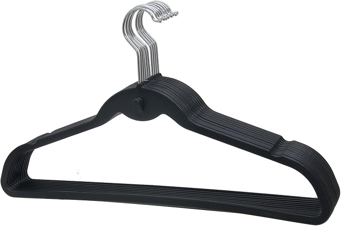 Prettyia Black Hangers，Cascading Hangers，Space Saving Hangers - Image 4