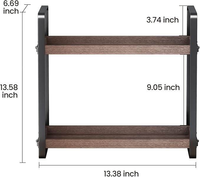 HNRLOY Bathroom Counter Organizer, Bathroom Counter Shelf, Makeup Organizer - Image 3