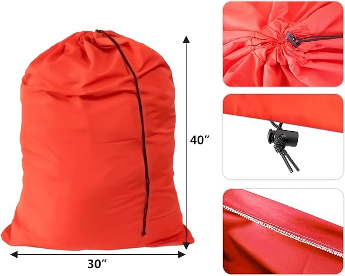 Extra Large Laundry Bags 7 Pack, Varied Colors - Image 4