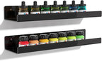upsimples 2 Pcs 15" Acrylic Shelves for Wall Organize and Display, Black by upsimples
