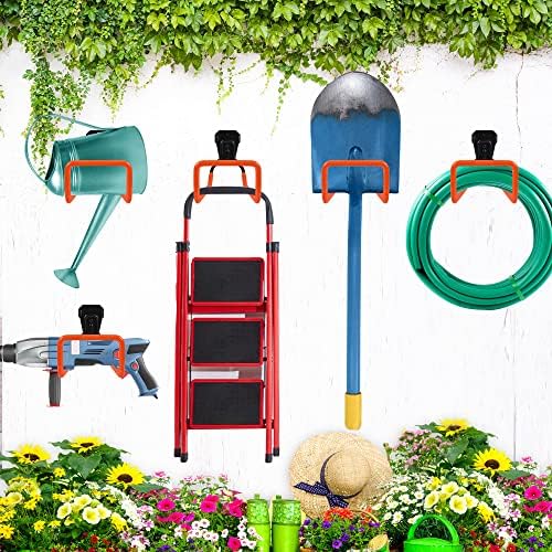 2pcs Hose Organizer Metal Hose Hangers for Outside Heavy Duty Hose Hook - Image 6