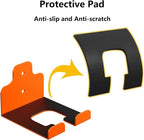 JNIHEEP Garage Organizer Trimmer Rack,Garden Power Tool Hanger,2Pack,Orange - Image 2