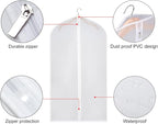 Zilink Garment Bags Suit Bag for Closet Storage 43 in, 6 Pack - Image 4