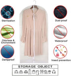 Garment Bags for Hanging Clothes 24'' x 40'' Suit Hanging Garment Bags White Breathable Suit Covers for Closet Full Zipper Dust Cover for Suits Dance Clothes Closet Pack of 6 - Image 4