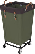 StorageWorks 160L Laundry Basket with Wheels, Rolling Hampers for Clothing by StorageWorks