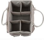Everything Mary Deluxe Store & Tote Organizer – Tan Dot Craft Tote with Handle – Art Supply Caddy for Sewing, Scrapbooking, DIY Projects & Creative Tool Storage - Image 9