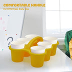 4E's Novelty 4 Pack Caddy for Classroom, Classroom Pencil Caddy, Durable Table Cup Drink Holder, Sturdy Schools Desk Bin, Craft Caddy, Colorful Art Supply Caddies for School Home, Teacher Organizer - Image 7