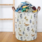 NTAOHAMPER Laundry Hamper, Laundry Basket, Waterproof Storage Bin for Bedroom, Clothes Organizer Basket, Books Box, Room Decor(Animal) - Image 4