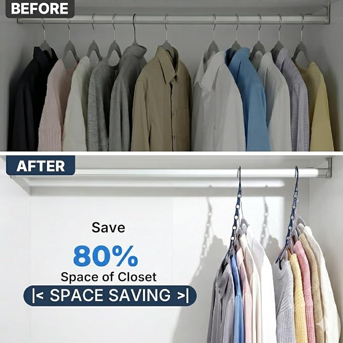 HOUSE DAY Closet Organizers - Modular Closet Organizer Systems 10 Pack - Image 2
