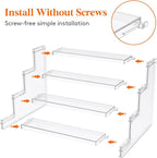 Lifewit Perfume Organizer, Cologne Stand Tool-Free Assembly, 9", 2 Pcs - Image 3