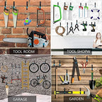 Heavy Duty Steel Garage Storage Utility Hooks, 8 Pack Wall Mount Hanging Storage Utility Hanger - Image 5