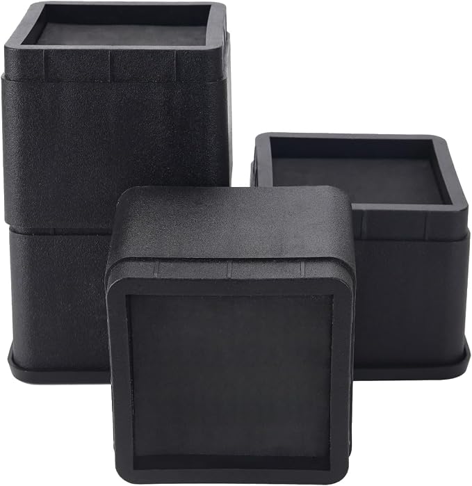 BTSD-home Bed Risers 3 Inch by BTSD-home