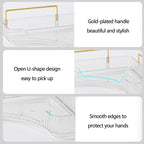 shuang qing 3-Tier Corner Bathroom Counter Organizer – Storage Shelf for Makeup, Perfume & Skincare, Space-Saving Countertop Tray Fits Bathroom, Dresser, Kitchen (White) - Image 3
