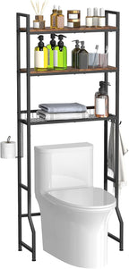 Over the Toilet Storage Cabinet Bathroom Storage Above Toilet - Image 6