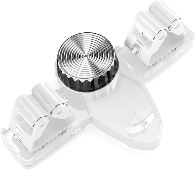 6 Pack Broom Holder Wall Mount Mop Hanger, No Drill Suction Cup Mop Broom Organizer with Hooks, Space Saving Rack Removable Mop Clip for Kitchen, Garage, Bathroom, Laundry Room - Image 7