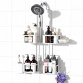 Epicano Shower Caddy for Handheld Showerheads,Stainless Steel, White by Epicano