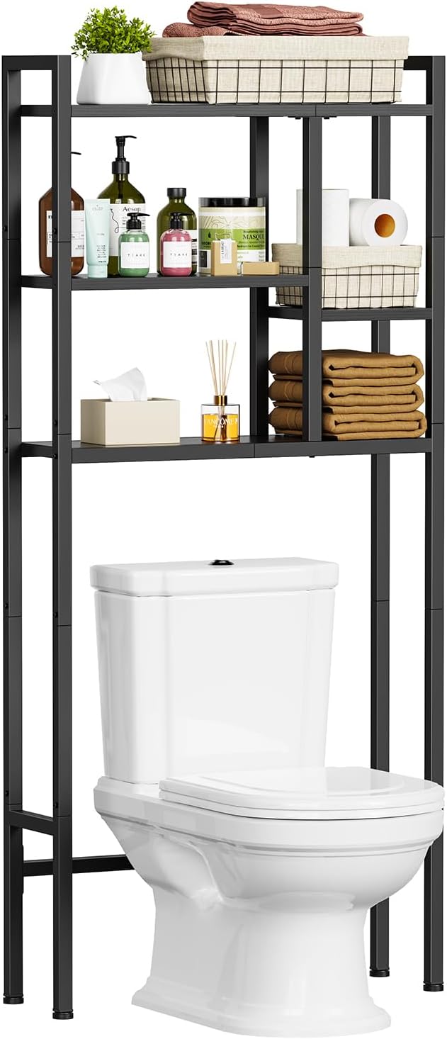 Asgolion Over-The-Toilet Storage Rack, 3-Tier Bathroom Shelves Over Toilet - Image 9