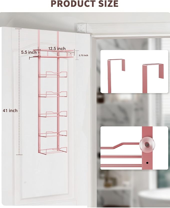 Aetyord Hanging Towel Racks for Bathroom Storage - Image 7