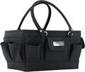 Everything Mary Deluxe Store & Tote Organizer – Black Craft Caddy with Handle – Collapsible Bag for Sewing, Scrapbooking, Art Supplies & DIY Project Organization by EverythingMary