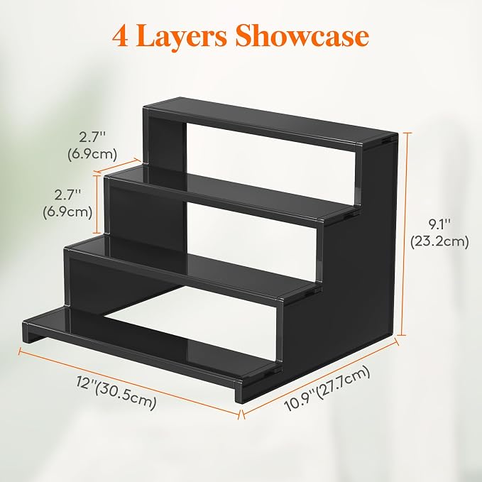 Lifewit 12" Perfume Organizer, Cologne Stand Tool-Free Assembly, 2 Pcs - Image 6