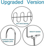KLEVERISE 12 Pack Metal Space Saving Hangers, Stainless Steel Hangers, Magic Cascading Closet Clothing Hanger Organizer, College Dorm Essentials - Image 5