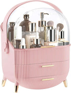 Makeup Organizer for Vanity, Large Capacity Skincare Organizer Countertop by YGJT