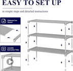 Kitsure Shoe Rack - Non-Woven Shoe Rack Shelf, Shoe Organizer for Closet, Entryway, Garage & Corridor, Stackable Shoe Shelves, 27.5" Wide - 3 Tier, Grey | Shoe Organizer for Closet, Entryway, Garage, Stackable Shoe Shelves, college dorm&apartment essen... - Image 5