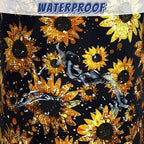 Sunflowers Laundry Basket Oxford Cloth Foldable Hamper 18.9x16.5 Inch - Image 4