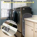 Collapsible Laundry Basket, 90L Tear Proof Mesh Pop-up Hamper - Image 6