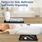 Spacewiser Silicone Countertop & Vanity Tray – 11.7” Bathroom Counter Tray - Image 6