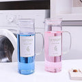 Glass Laundry Detergent Dispenser with Labels & Handles, 2 Pack by KitHero