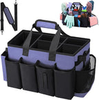 Wearable Large Cleaning Caddy Bag for Housekeepers (Purple) by wigojoy
