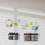 Kitchen Cabinet Door Storage Box, Self Adhesive Wall Mounted,Wardrobe/Bathroom/Refrigerator Small Items Organizer,Oil bottle/Seasoning storage (3 Piece) - Image 9