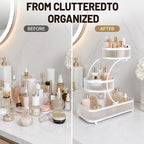 3 Tier Bathroom Counter Organizer-Metal Makeup Organizer for Vanity - Image 6
