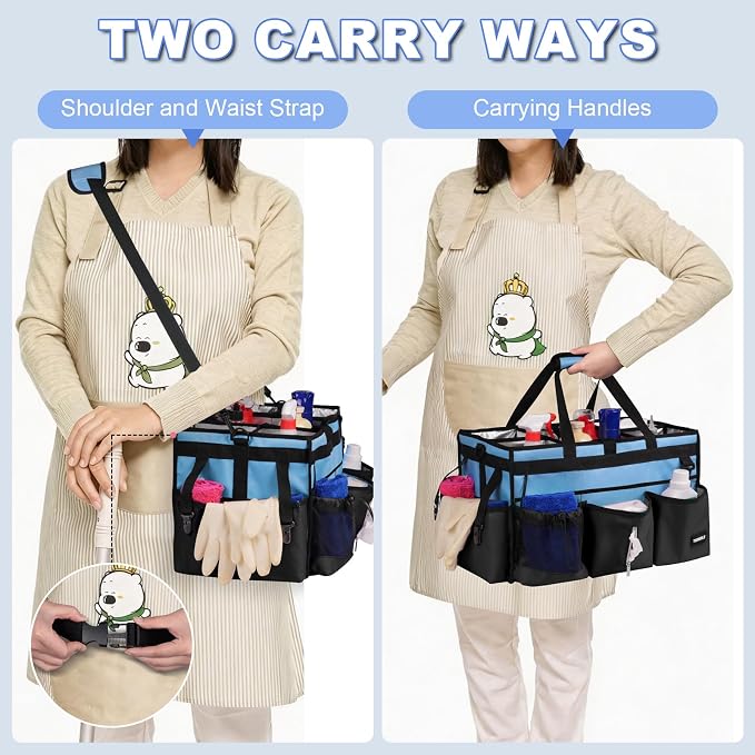 Extra-Large Cleaning Caddy Organizer,Cleaning Caddy for Cleaning Supplies - Image 4