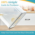 Vtopmart 9.5L Flour Sugar Storage Containers, 2 Pack, Each Fits 12.5 lb - Image 7