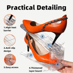 20 Pack Adjustable 50% Space-saving Shoe Slots Organizer, Clear - Image 5