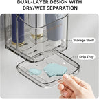 3 Slots Detachable Toothbrush Holders Wall Mounted for Bathrooms - Image 6