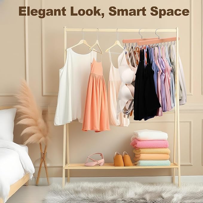 2 Pack Tank Top Hanger, Bra Hangers for Closet Organizer & Storage | Premium Bra Hanger, Tank Top hangers with 40 hooks, 360°Rotating Closet Organizers and Storage Space Saving, Belt Hanger - Image 8