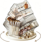 360° Rotating Makeup Organizer, 9.25'' Clear Lazy Susan for Vanity by MIUOPUR