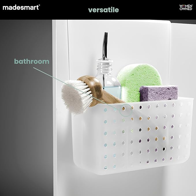 madesmart Over Door Cabinet Organizer, Frost - Image 4