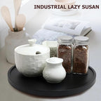 [ 2 Pack ] 10-inch Lazy Susan Organizers, ACIAZAAZ Lazy Susan Turntable for Cabinet, Kitchen Turntable Storage for Table, Countertop, Pantry - Image 4