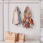 ZEDODIER 2 Pack Tank Top Hanger, Rotating Bra Organizer for Closet - Image 6