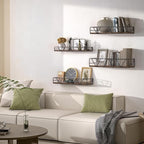 Floating Shelves Set of 4, Wood Wall Shelf, Farmhouse Shelf for Bedroom - Image 2