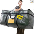 TAILI 2 Pack 69 Gallon Extra Large Storage Bags with Visible Window,Green by TAILI