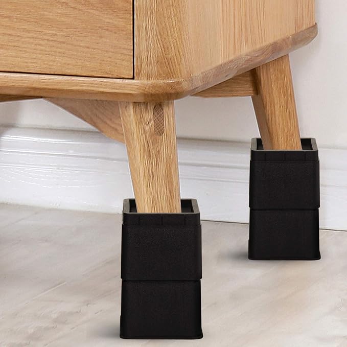 BTSD-home Bed Risers 3 Inch, 6 Pack - Image 6