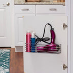 Household Essentials 1226-1 Long Basket Door Mount Cabinet Organizer | Mounts to Solid Cabinet Doors or Walls - Image 3
