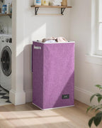 SOLEDI 100L Laundry Hamper with Lid, Large Collapsible Laundry Basket - Image 2