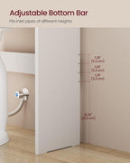 VASAGLE Over the Toilet Storage Cabinet, Doors, Adjustable Shelves, 24.6''W - Image 6